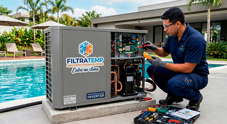 Assistência Técnica e Instalação de Trocador de Calor Inverter para Piscinas
